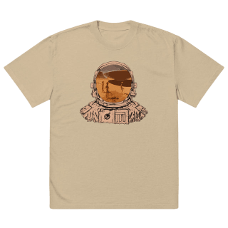 Alien Reflection Oversized Tee