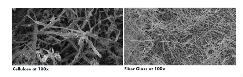 Cellulose vs fiberglass insulation