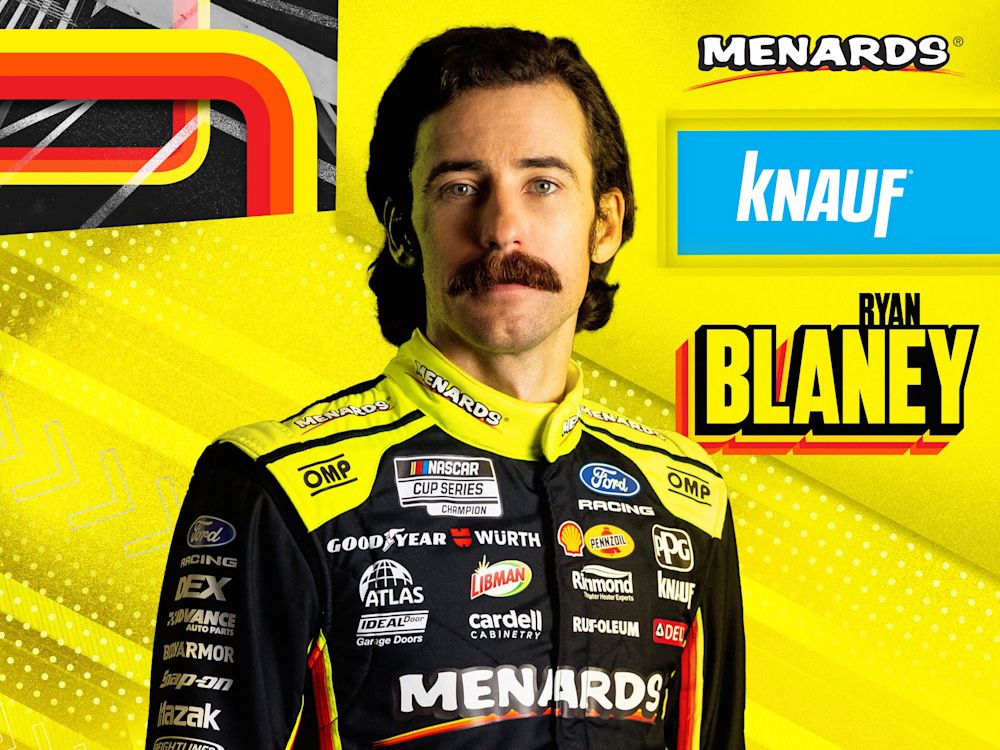 2026 NASCAR Hero Card - Ryan Blaney feat. Menards & Knauf Insulation