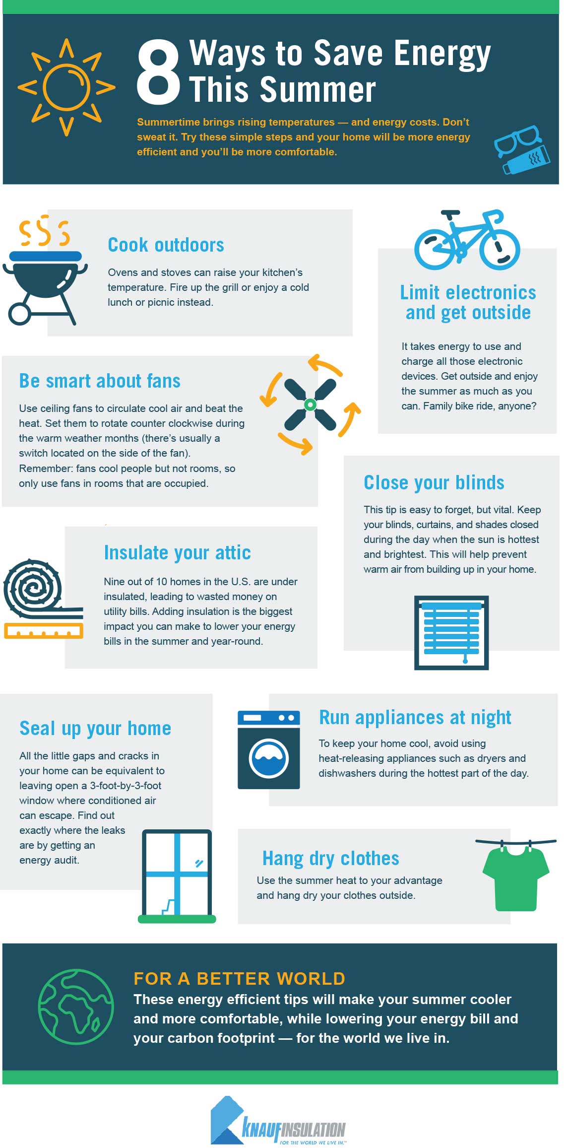 Energy-Saving Tips for Summer