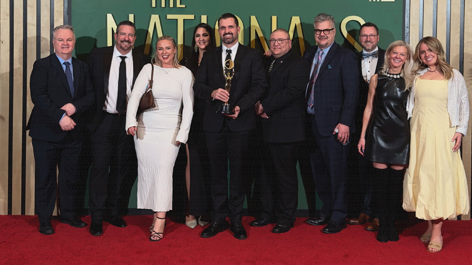 Group photo with the NAHB Global Innovation Award.