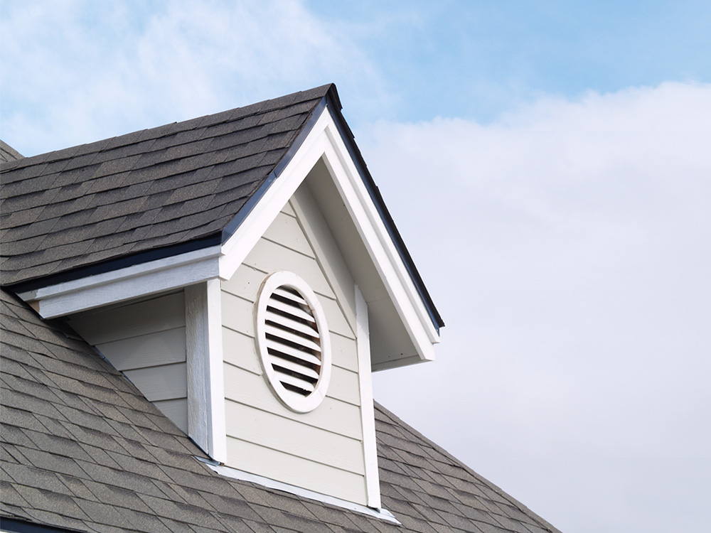Image of a ventilated attic.