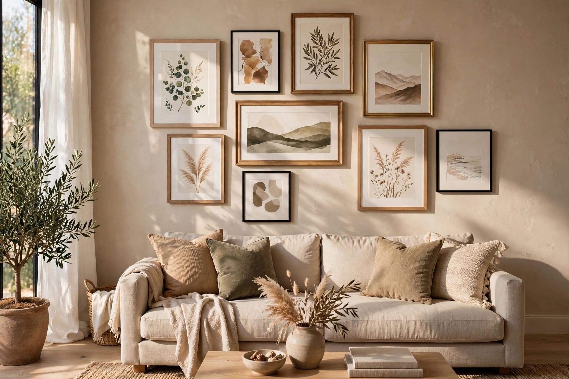 Gallery Wall Layout: 4 Templates with Exact Spacing Formulas (2026)
