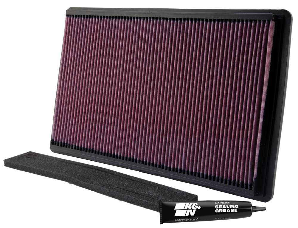 High-Flow Original Lifetime Engine Air Filter - CHEVROLET CORVETTE V8-5.7L F/I for 1990 chevrolet corvette 5.7l v8 petrol