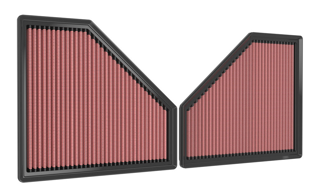High-Flow Original Lifetime Engine Air Filter - BMW M3 L6-3.0L F/I (2 PER BOX) for Ryco A2112 Air Filter