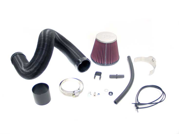 Cold Air Intake - High-flow, Roto-mold Tube - FORD FIESTA, 1.4L, 16V, L4, DURATEC, 80P for 2004 mazda 2 1.6l l4 gas