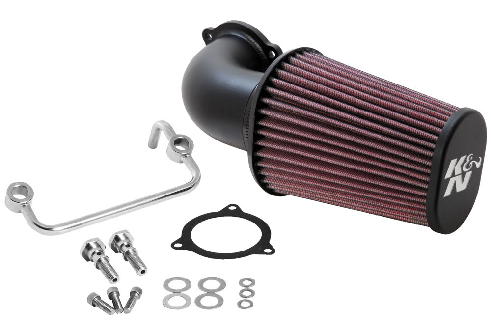 Kalter Lufteinlass - Hochdurchfluss, Roto-Formrohr - H/D TOURING MODELLE for 2010 harley-davidson flhxxx-street-glide-trike 103 ci