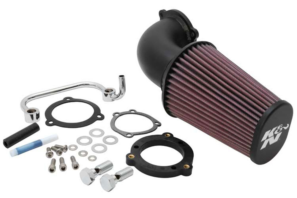 Cold Air Intake - High-flow, Roto-mold Tube - HARLEY SPORTSTER 883/1200CC for 2018 Harley Davidson XL1200X Forty-Eight 74 CI