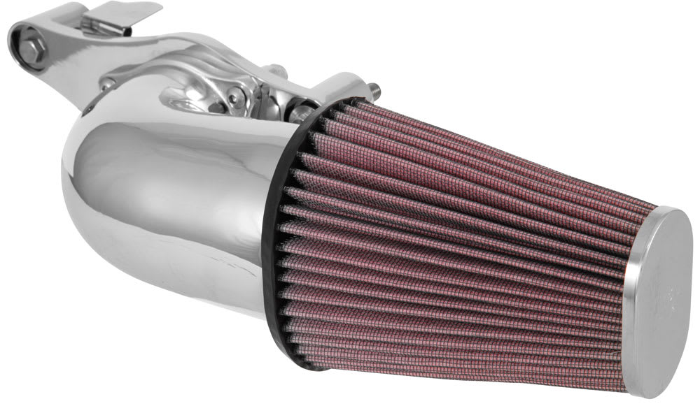 Cold Air Intake - High-flow, Roto-mold Tube - H/D TOURING MODELS; 2017; CHROM for Harley Davidson 29400263 Air Intake