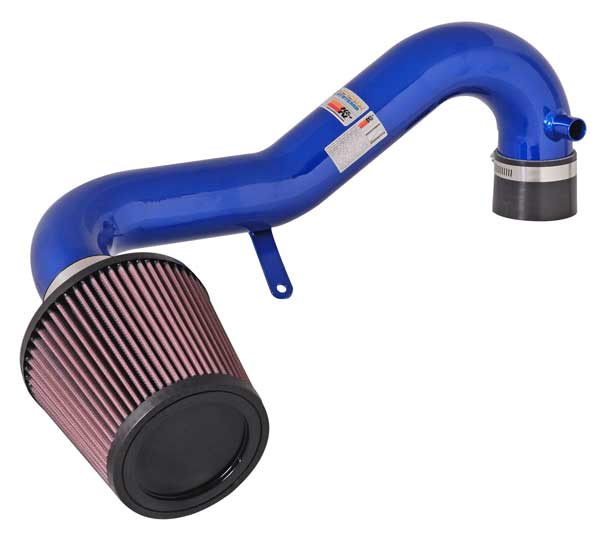 Cold Air Intake - High-flow, Aluminum Tube - HONDA CIVIC, L4-1.7L (SR) '01-05; BLU for 2005 acura el 1.7l l4 gas