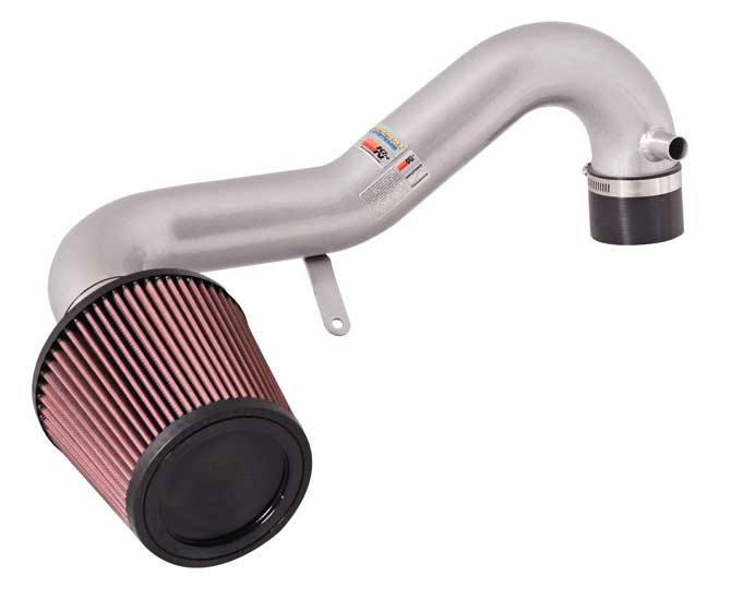 Cold Air Intake - High-flow, Aluminum Tube - HONDA CIVIC, L4-1.7L (SR), '01-05; SILVE for 2002 honda civic-dx 1.7l l4 gas