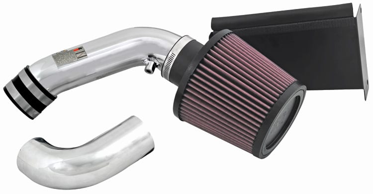 Cold Air Intake - High-flow, Aluminum Tube - MINI COOPER S L4-1.6L (SR), '02; POLISHE for 2002 mini cooper-s 1.6l l4 gas