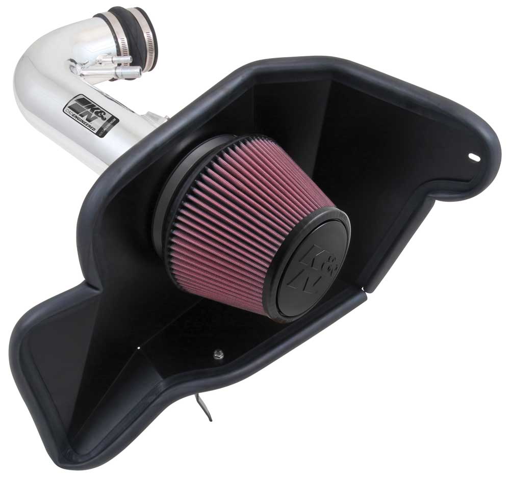 Cold Air Intake - High-flow, Aluminum Tube - FORD MUSTANG GT V8-5.0L for 2017 ford mustang-gt 5.0l v8 gas