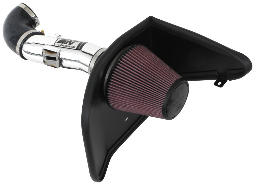 Cold Air Intake - High-flow, Aluminum Tube - CHEVROLET CAMARO V6-3.6L for 2012 chevrolet camaro 3.6l v6 gas