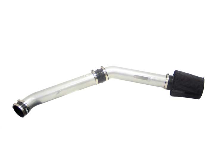 Cold Air Intake - High-flow, Aluminum Tube - INFINITI G35 CPE, V6-3.5L, 03-06; SILVE for 2004 infiniti g35 3.5l v6 gas