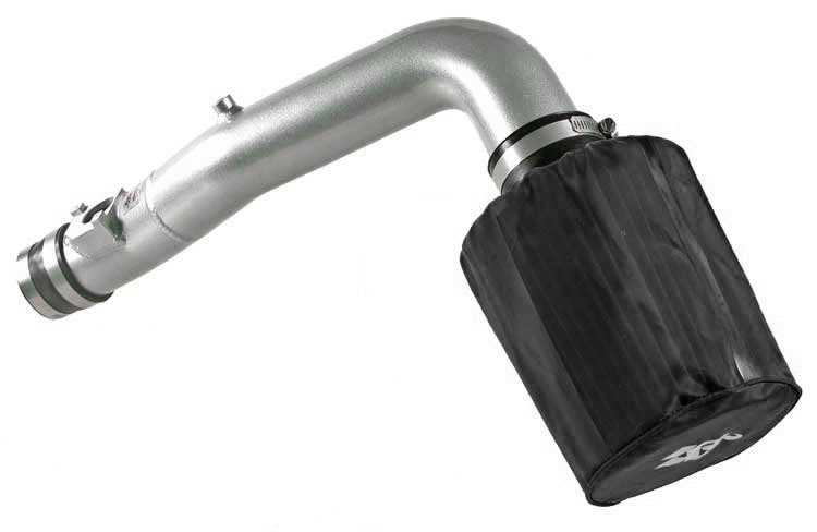 Cold Air Intake - High-flow, Aluminum Tube - SCION XB L4-1.5L , SILVE for 2004 scion xb 1.5l l4 motor de gas