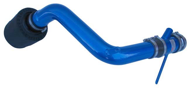 Cold Air Intake - High-flow, Aluminum Tube - VW GOLF/JETTA, L4-1.8T, 00-04 (BLUE for 2002 volkswagen bora 2.0l l4 gas