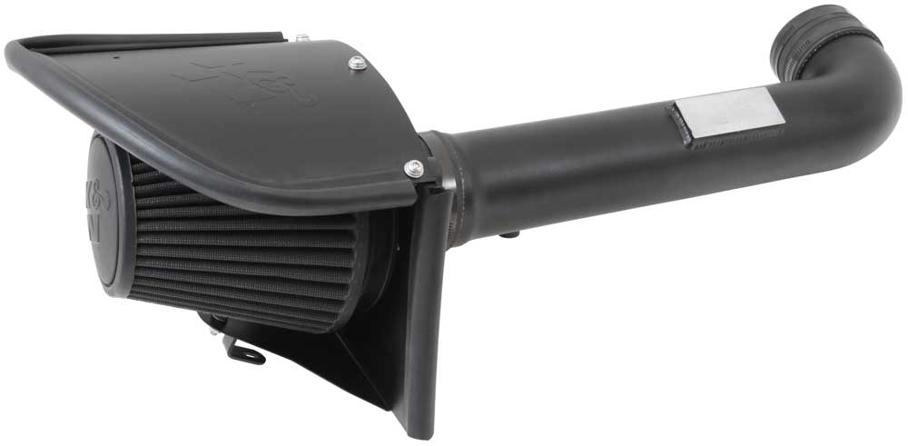 Cold Air Intake - Dryflow, Aluminum Tube - JEEP WRANGLER V6-3.6L for 2014 jeep wrangler 3.6l v6 gas