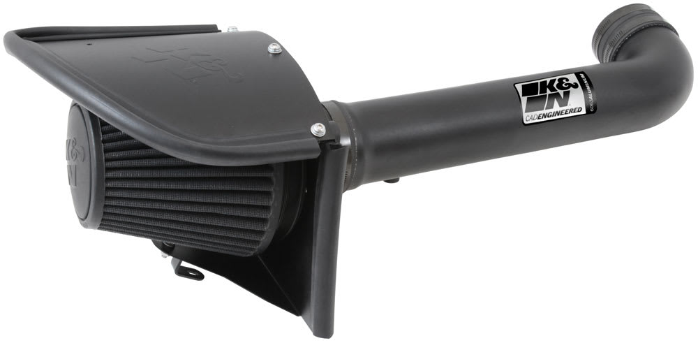 Cold Air Intake - Dryflow, Aluminum Tube - JEEP WRANGLER V6-3.6L for 2013 jeep wrangler 3.6l v6 gas