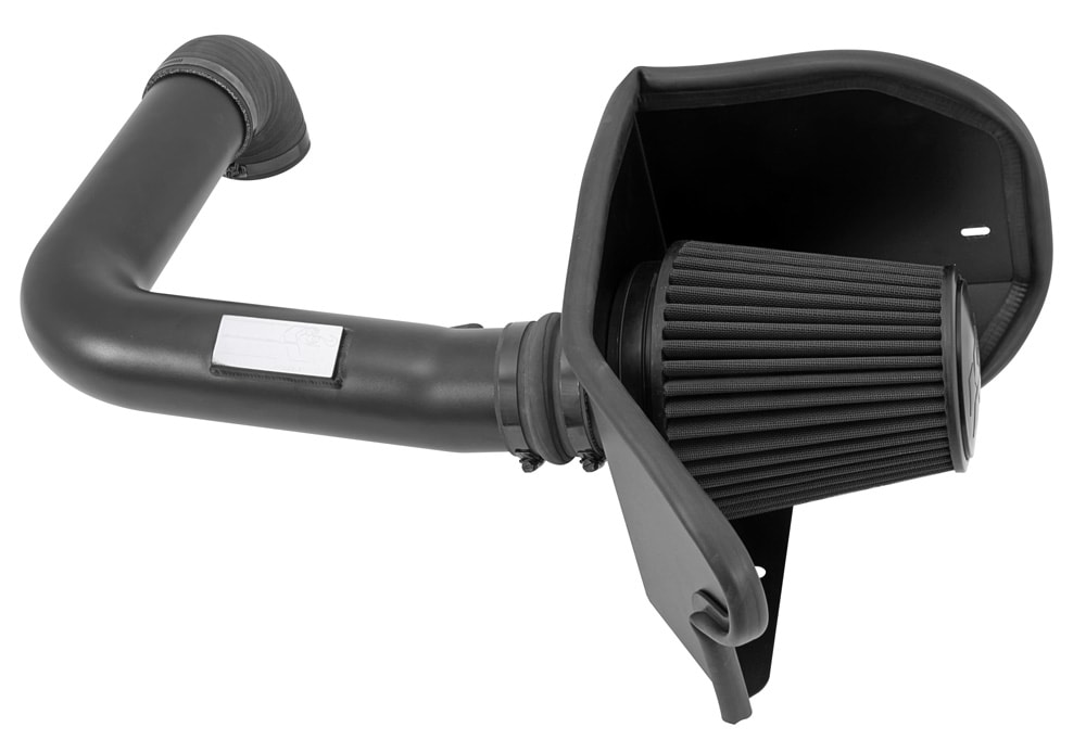 Cold Air Intake - Dryflow, Aluminum Tube - FORD F150, V8-5.4 for 2006 ford f150 5.4l v8 gas