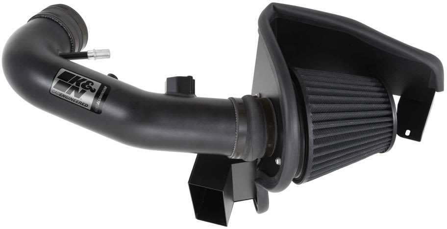Cold Air Intake - Dryflow, Aluminum Tube - FORD MUSTANG GT, 5.0L for 2011 Ford Mustang GT 5.0L V8 Gas