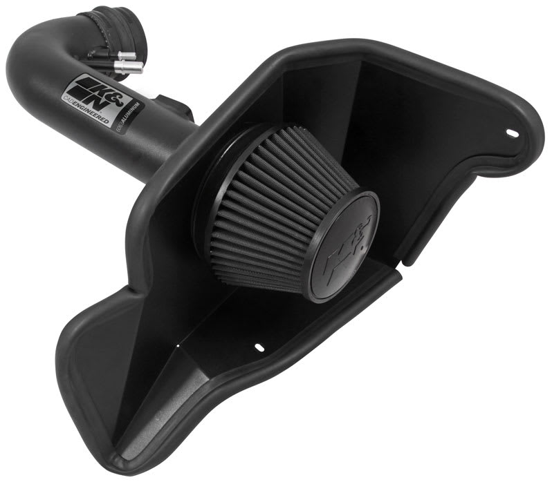Cold Air Intake - Dryflow, Aluminum Tube - FORD MUSTANG GT V8-5.0L for 2017 Ford Mustang GT 5.0L V8 Gas