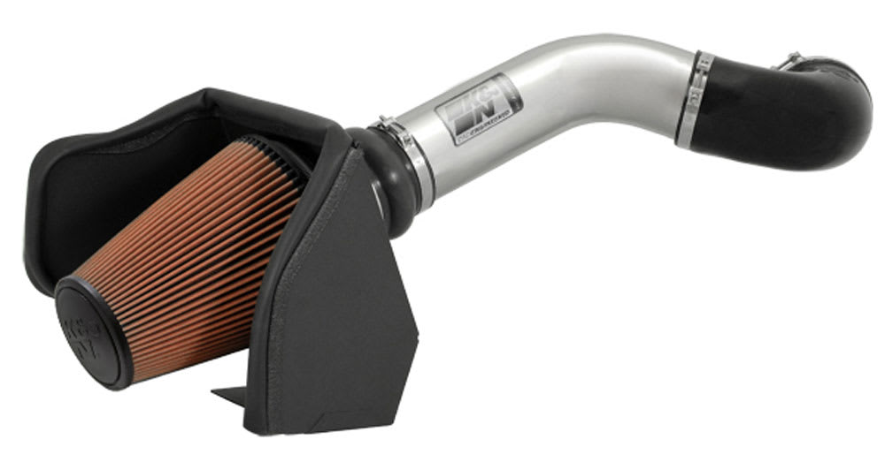 Cold Air Intake - High-flow, Aluminum Tube - CHEV SILV, V8-4.8L/5.3L, 99-04; POLIS for 1999 gmc sierra-1500 4.8l v8 gas