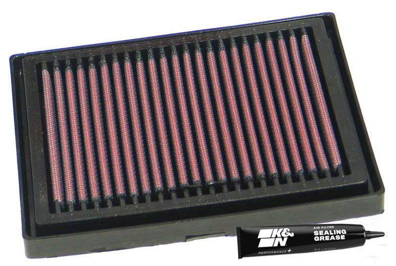 High-Flow Original Lifetime Engine Air Filter - APRILIA RSV MILLE/ RSV 1000 for Bmc FM37301 Air Filter