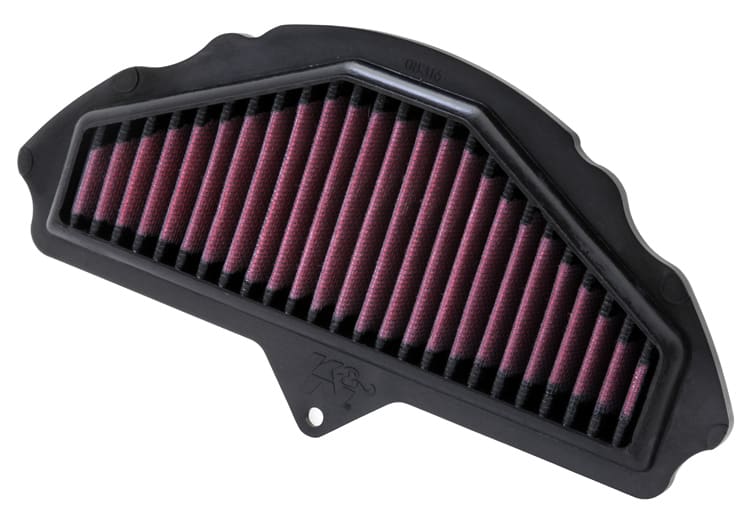 Vysoko prietokový originálny celoživotný vzduchový filter motora - KAWASAKI ZX10000 NINJA ZX-10R for 2009 kawasaki zx1000-ninja-zx-10r 1000