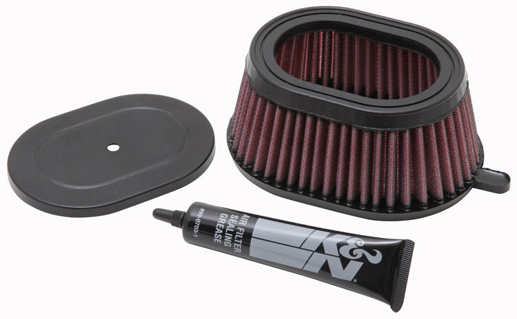 High-Flow Original Lifetime Engine Air Filter - KAWASAKI KLR650 for 2014 kawasaki klr650-new-edition 651