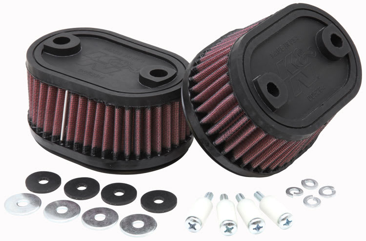 HIGH-FLOW POWERSPORTS LIFETIME ENGINE FILTER: KAWASAKI for Kawasaki 110131122 Air Filter