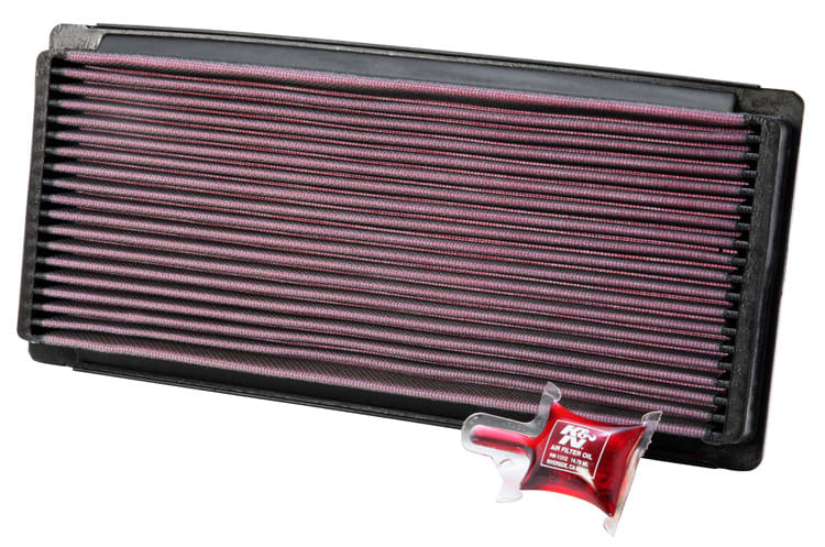 High-Flow Original Lifetime Engine Air Filter - FORD F250 L6-4.9L F/I for 1989 volkswagen jetta-ii 1.8l l4 petrol