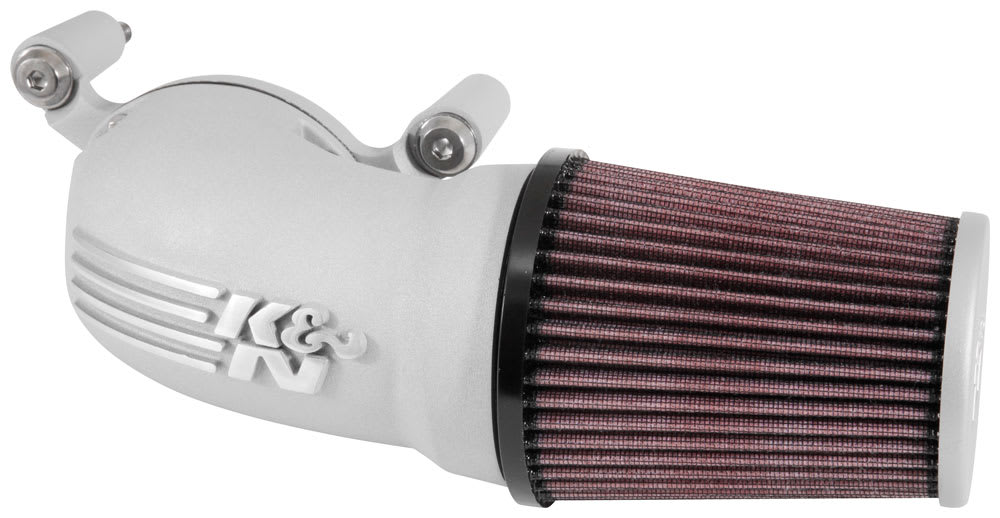 Cold Air Intake - High-flow, Roto-mold Tube - H/D TOURING MODELS; SILVE for 2008 harley-davidson fltr-road-glide 96 ci