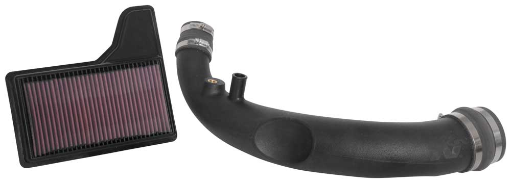 Cold Air Intake - High-flow, Roto-mold Tube - FORD MUSTANG L4-2.3L for 2019 ford mustang 2.3l l4 gas