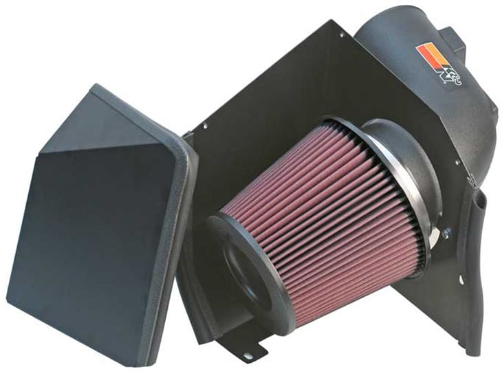 Dolot powietrza chłodnego - Rura wysokoprzepływowa, roto-mold - GM 2500HD/3500HD 2005.5-06, V8-6.6L TURBO DIESEL for 2007 chevrolet silverado-2500-hd-classic 6.6l v8 diesel