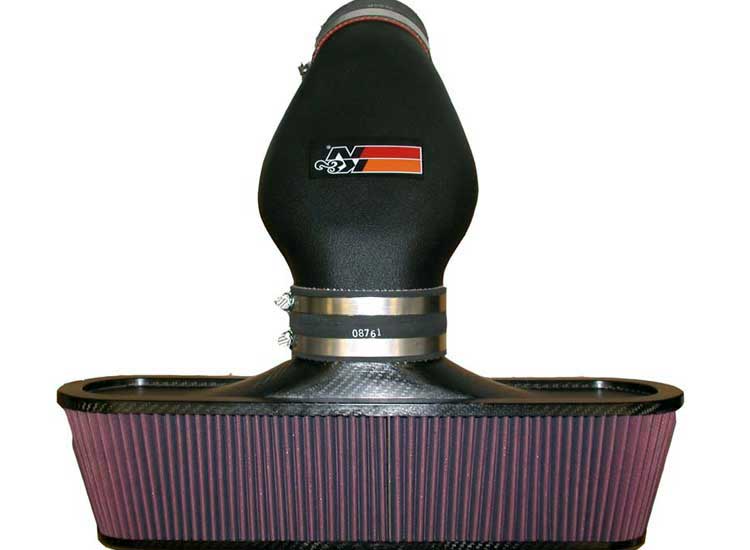 Cold Air Intake - High-flow, Roto-mold Tube - CHEVROLET CORVETTE, V8-6.0L for 2005 chevrolet corvette 6.0l v8 gas