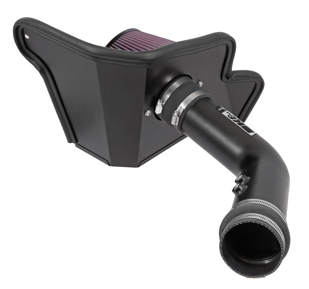 Cold Air Intake - High-flow, Aluminum Tube - FORD MUSTANG V6-3.7L for 2017 ford mustang 3.7l v6 gas