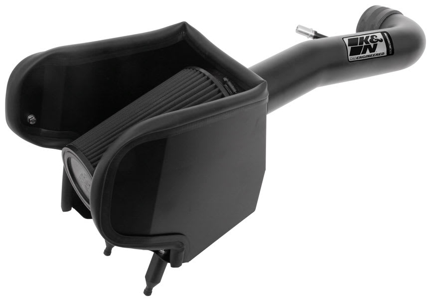 Cold Air Intake - Dryflow, Aluminum Tube - JEEP WRANGLER JL V6-3.6L for 2021 jeep gladiator 3.6l v6 gas