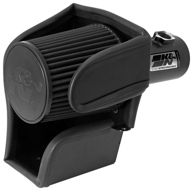 Cold Air Intake - Dryflow, Aluminum Tube - FORD F-SERIES SD, V8-6.4L for 2008 ford f250-super-duty 6.4l v8 diesel