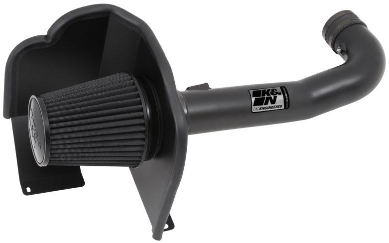 Cold Air Intake - Dryflow, Aluminum Tube - CHEVROLET/GMC 1500 V8-5.3/6.2L for 2016 cadillac escalade 6.2l v8 gas