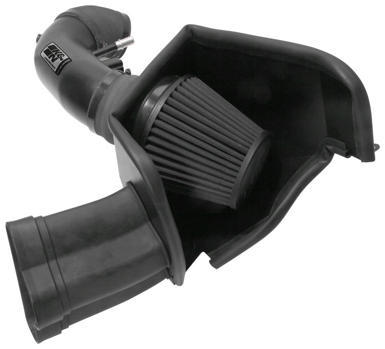 Cold Air Intake - Dryflow, Aluminum Tube - FORD MUSTANG GT V8-5.0L for 2020 ford mustang-gt 5.0l v8 gas