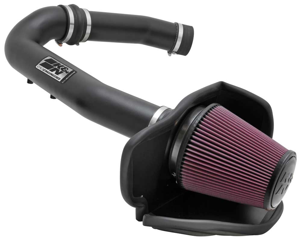 Cold Air Intake - High-flow, Aluminum Tube - JEEP GRAND CHEROKEE, DODGE DURANGO V6 for 2013 dodge durango 3.6l v6 gas