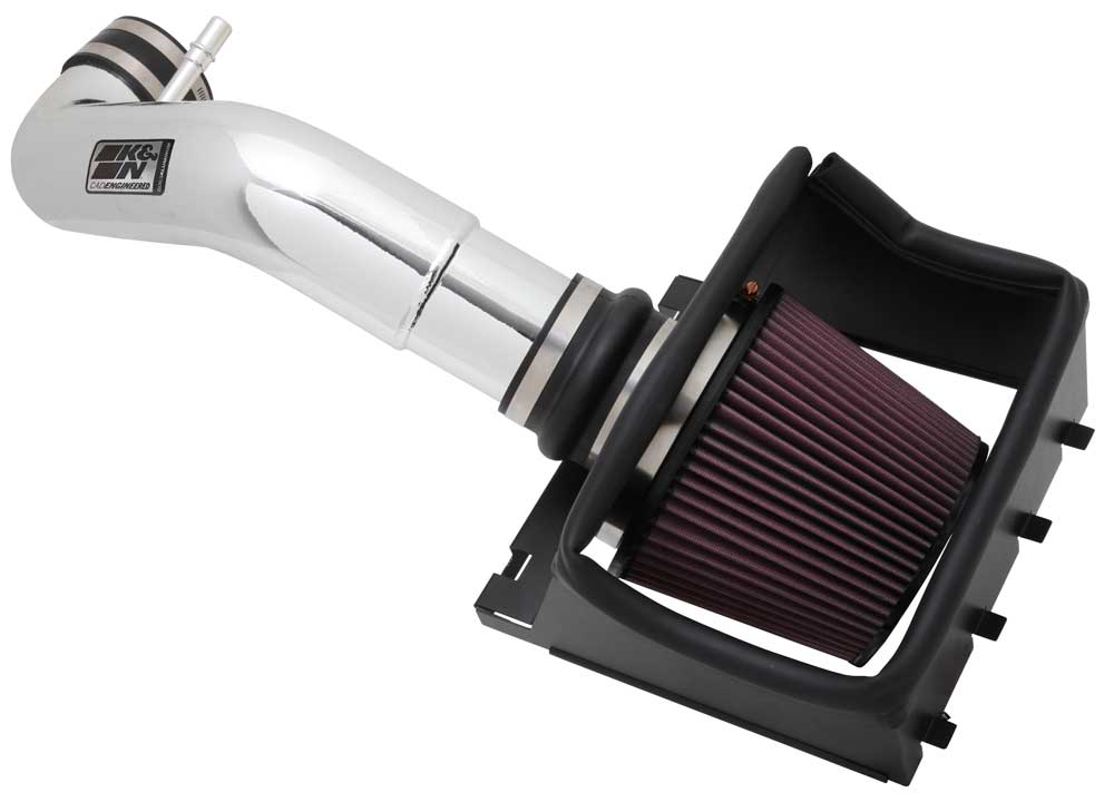 Cold Air Intake - High-flow, Aluminum Tube - FORD F150, V8-5.0L for 2012 ford f150 5.0l v8 gas