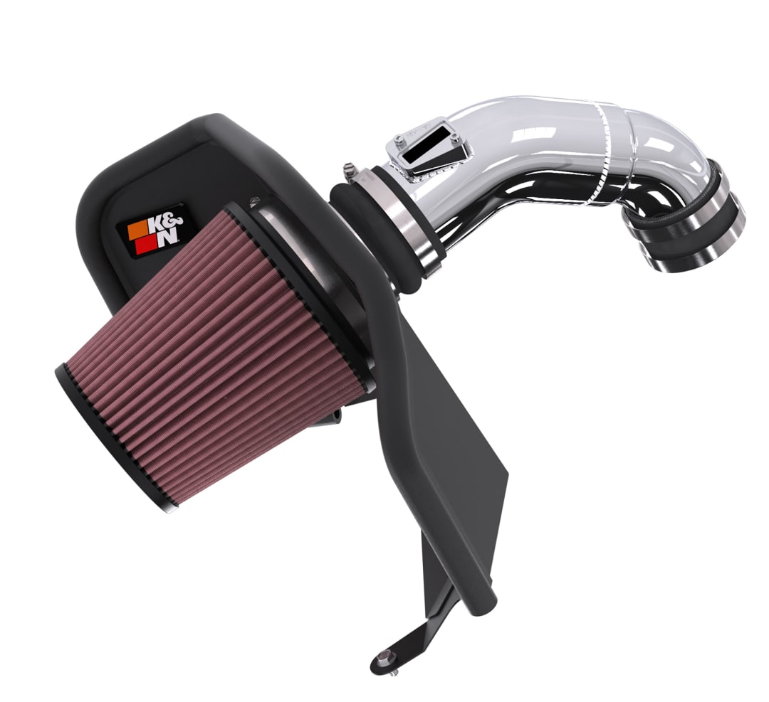 Cold Air Intake System - High-flow Air Filter, Aluminum Tube - TOYOTA TACOMA L4-2.4L TURBO for S B 755210 Air Intake