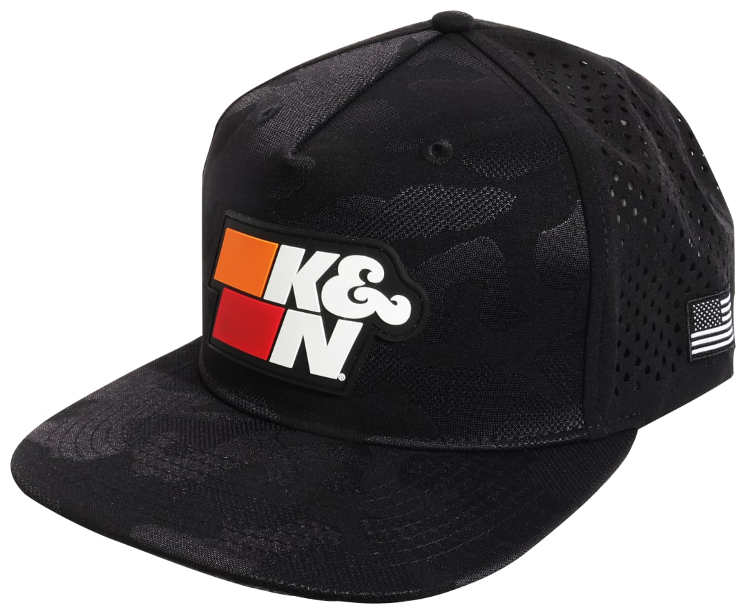 K&N Flat Bill Mesh Back Snap Back