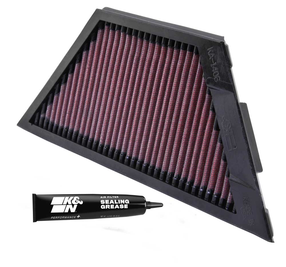 High-Flow Original Lifetime Engine Air Filter - KAWASAKI 1400GTR/ ZG1400 CONCOURS for 2010 kawasaki zx1400-ninja-zx-14 1400