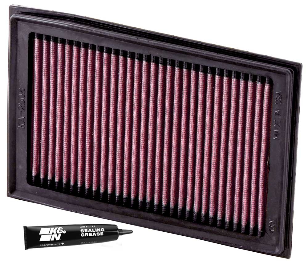 High-Flow Original Lifetime Engine Air Filter - KAWASAKI EX250R NINJA for 2017 kawasaki ex300-ninja-abs-winter-test-edition 296