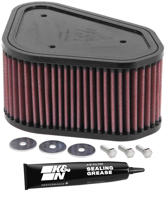 High-Flow Original Lifetime Engine Air Filter - KAWASAKI KVF650/ KFX700 for Bmc FM38608 Air Filter