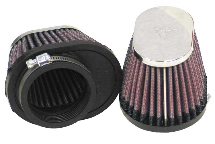 High-Flow Original Universal Air Filter - 2-1/8"FLG, 4" X 3"B, 3" X 2"T, 2-3/4"H (2 PER BOX) for 1999 kawasaki ex500r-ninja 500