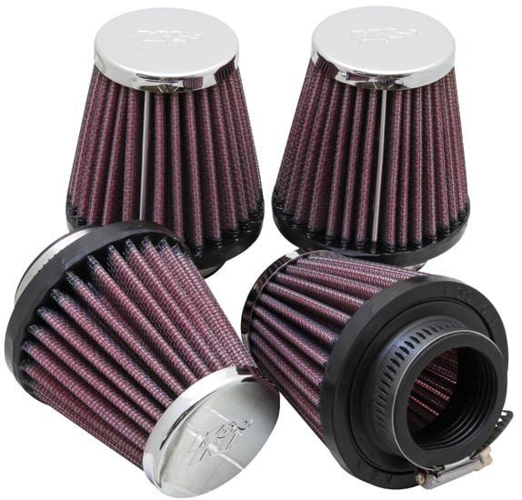 High-Flow Original Universal Air Filter - 1-9/16"FLG,3"B,2"T,3"H (4 PER BOX) for 1978 kawasaki kz650d-sr 650